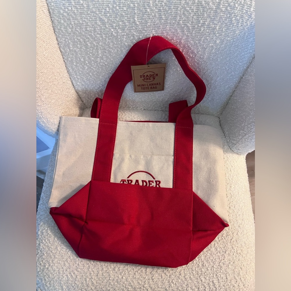 Trader Joe’s mini tote bag nwt